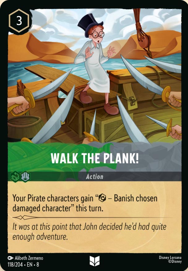 Disney Lorcana TCG: Walk The Plank!