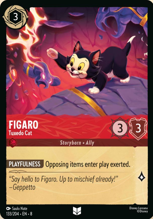 Disney Lorcana TCG: Figaro, Tuxedo Cat