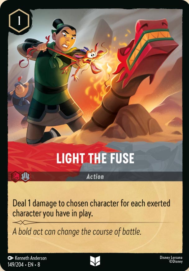 Disney Lorcana TCG: Light The Fuse