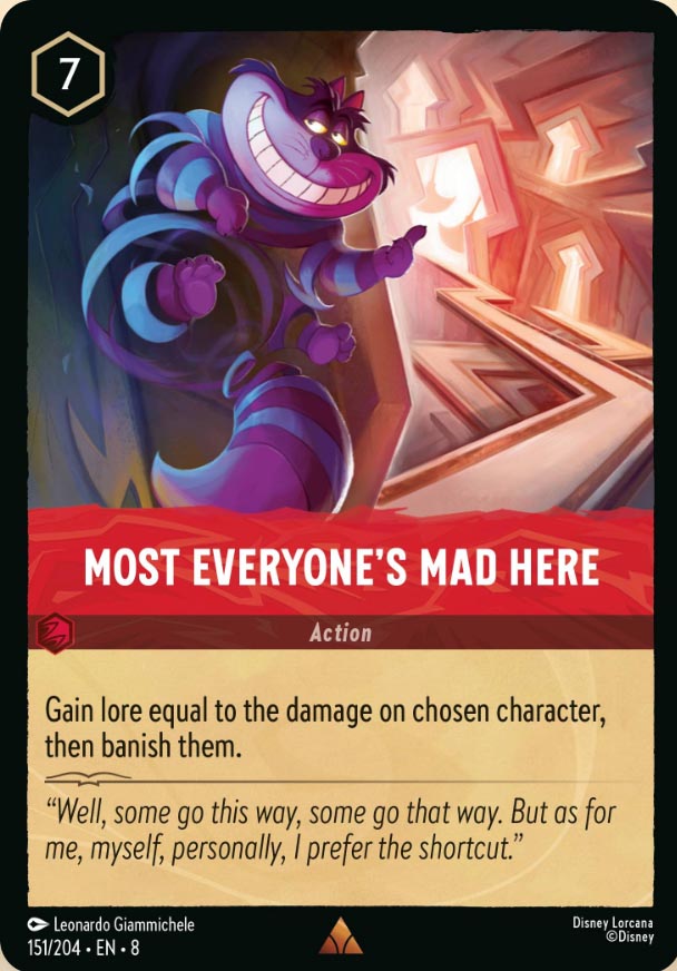 Disney Lorcana TCG: Most Everyone's Mad Here