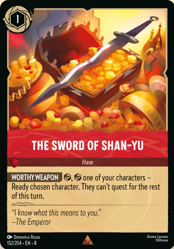 Disney Lorcana TCG: The Sword of Shan-Yu