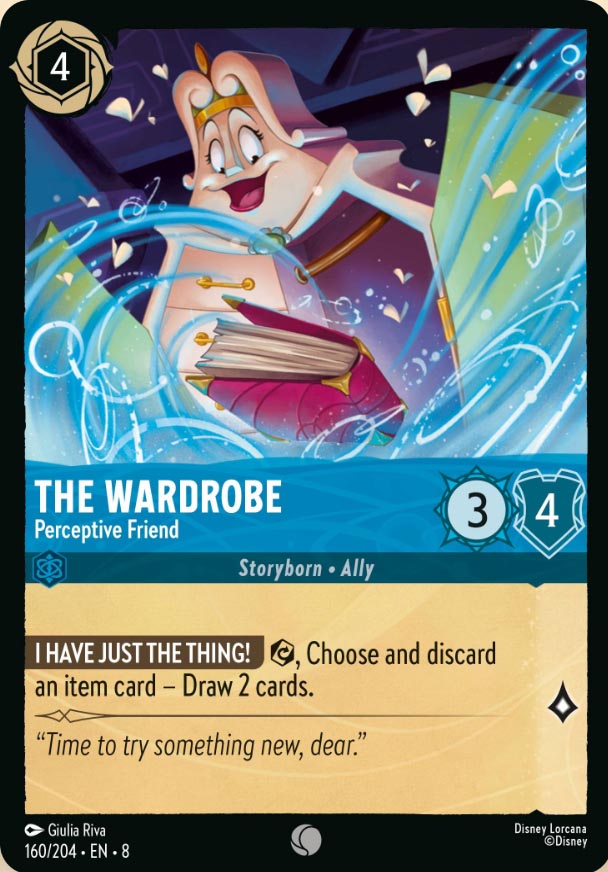 Disney Lorcana TCG: The Wardrobe, Perceptive Friend