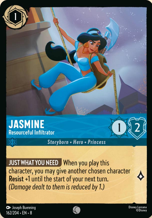 Disney Lorcana TCG: Jasmine, Resourceful Infiltrator