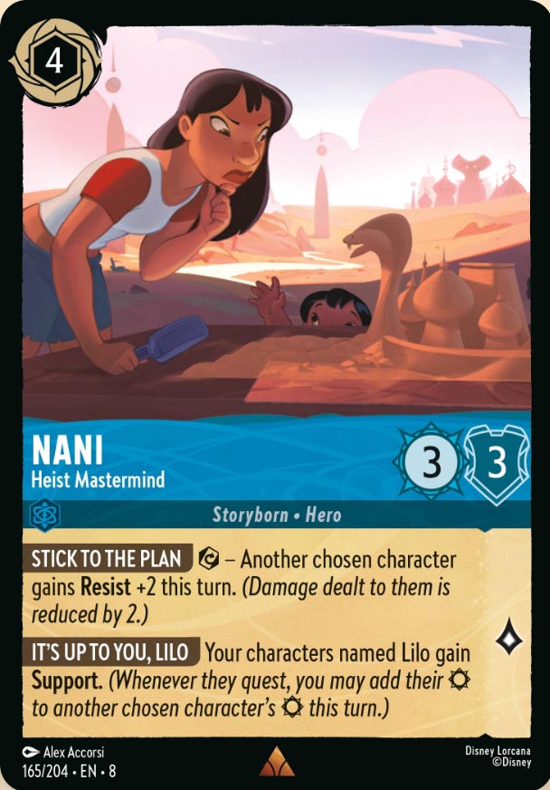 Disney Lorcana TCG: Nani, Heist Mastermind