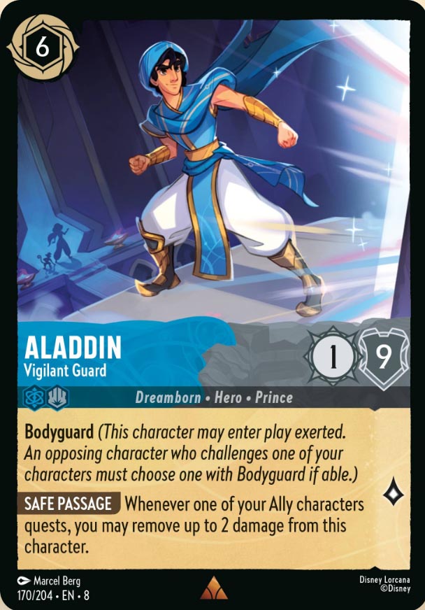 Disney Lorcana TCG: Aladdin, Vigilant Guard