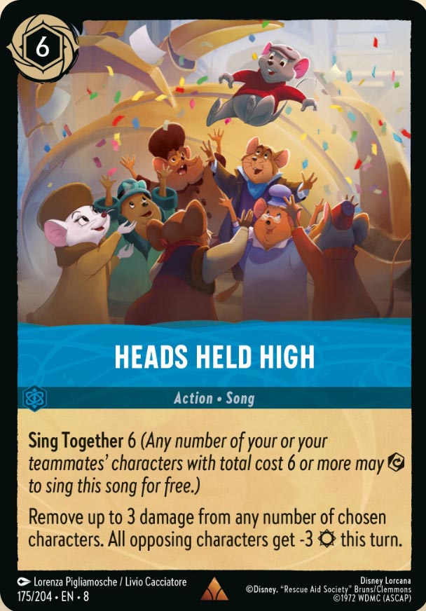 Disney Lorcana TCG: Heads Held High