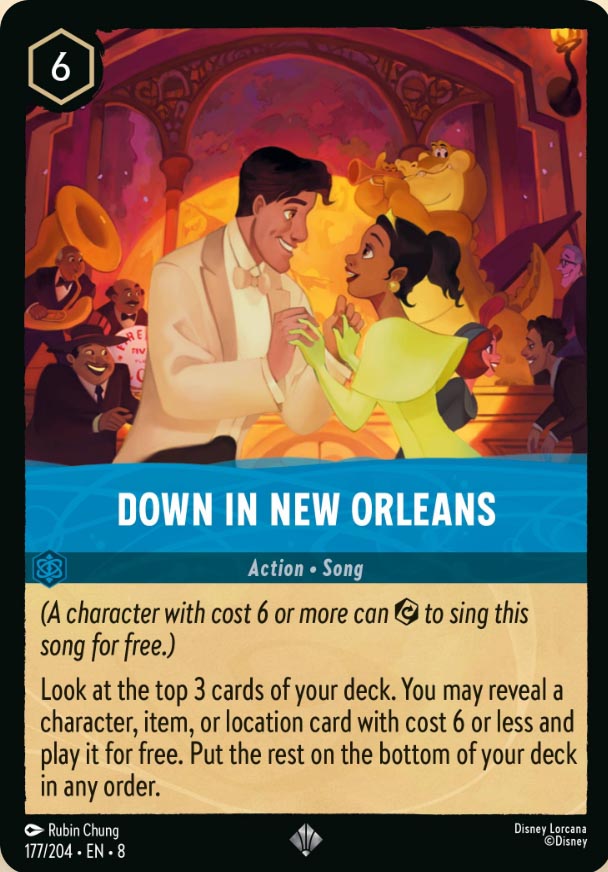 Disney Lorcana TCG: Down In New Orleans