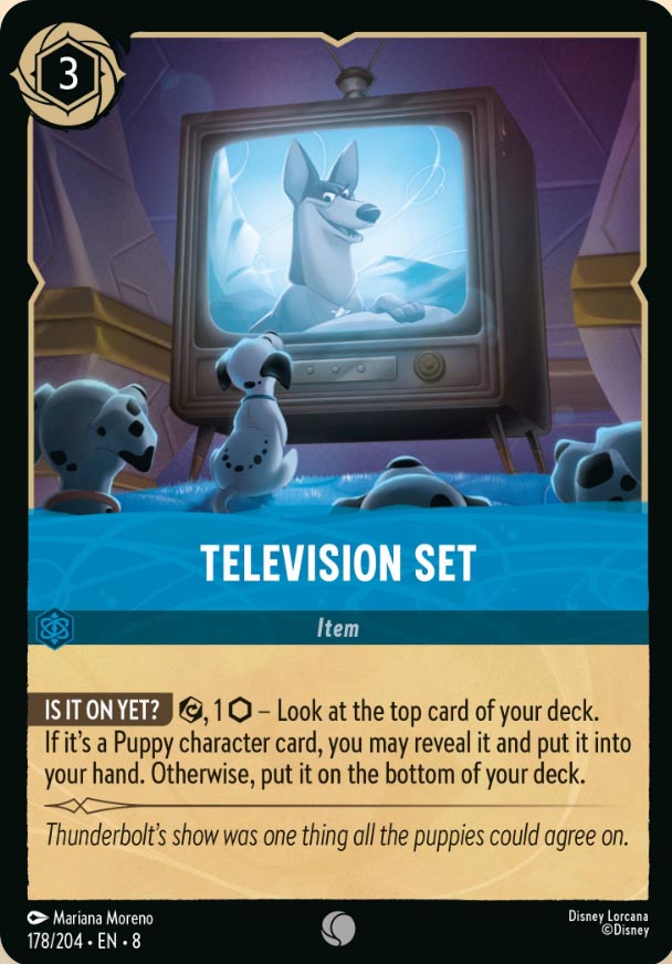 Disney Lorcana TCG: Television Set