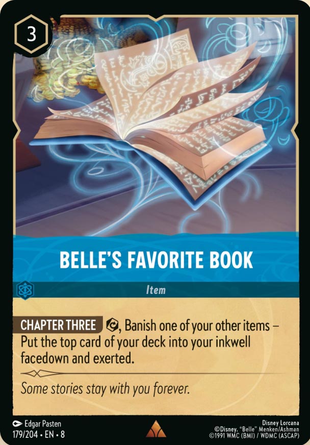 Disney Lorcana TCG: Belle's Favorite Book