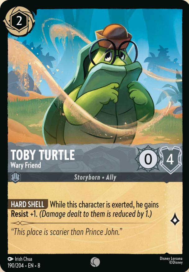 Disney Lorcana TCG: Toby Turtle, Wary Friend