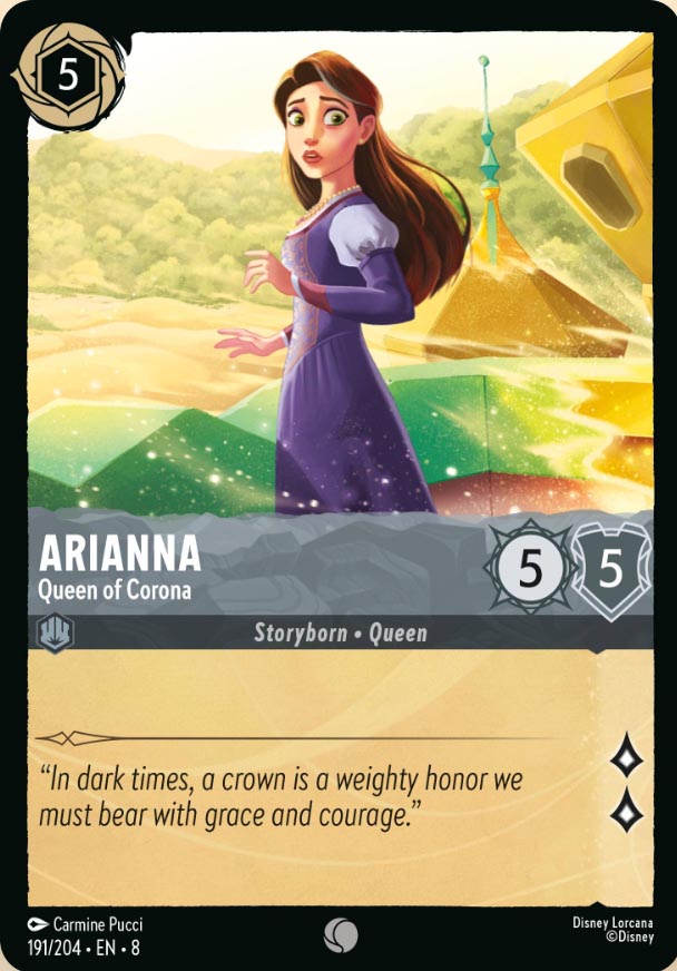 Disney Lorcana TCG: Arianna, Queen of Corona
