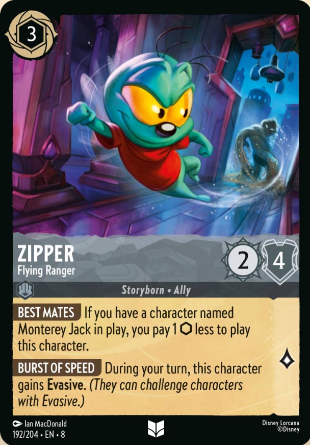 Disney Lorcana TCG: Zipper, Flying Ranger