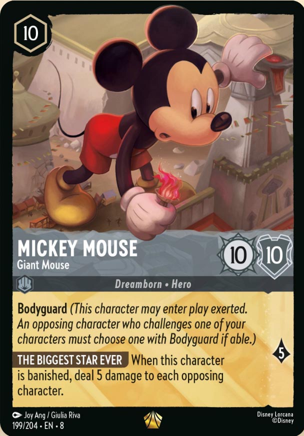 Disney Lorcana TCG: Mickey Mouse, Giant Mouse