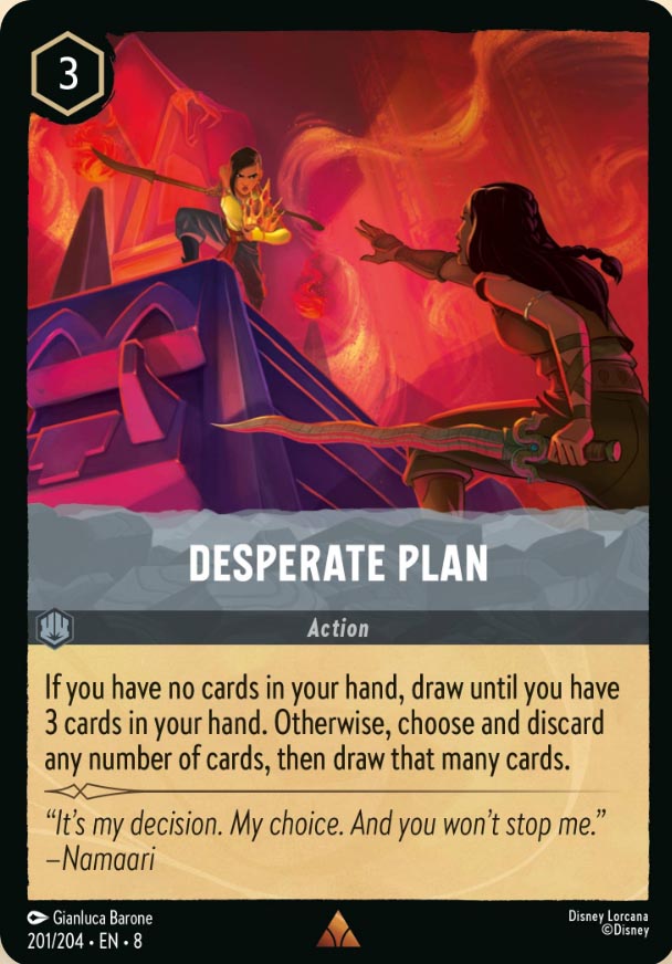 Disney Lorcana TCG: Desperate Plan