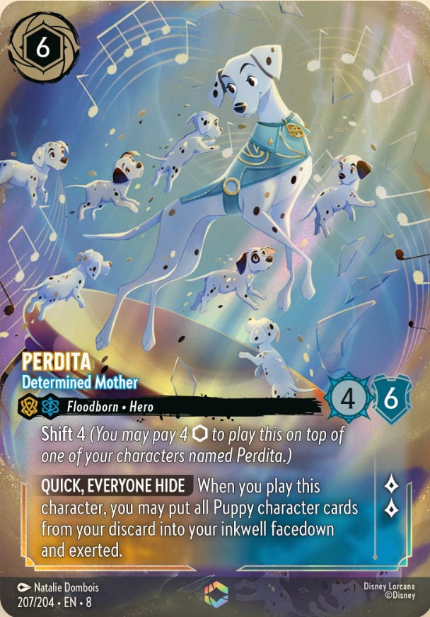 Disney Lorcana TCG: Perdita, Determined Mother