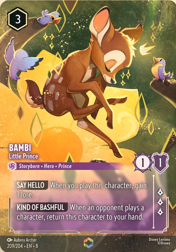 Disney Lorcana TCG: Bambi, Little Prince