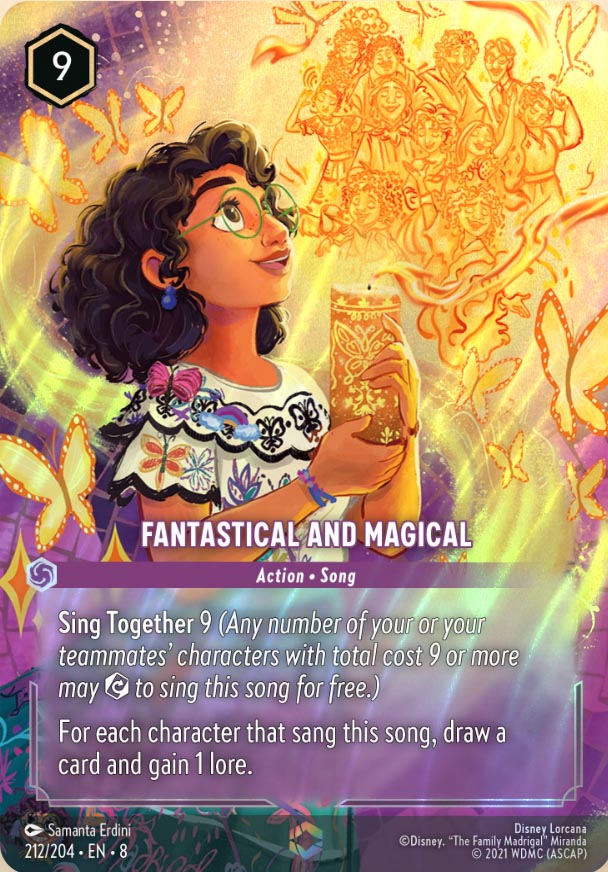Disney Lorcana TCG: Fantastical and Magical
