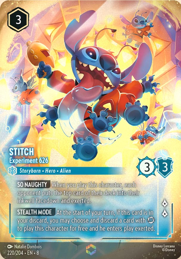 Disney Lorcana TCG: Stitch, Experiment 626