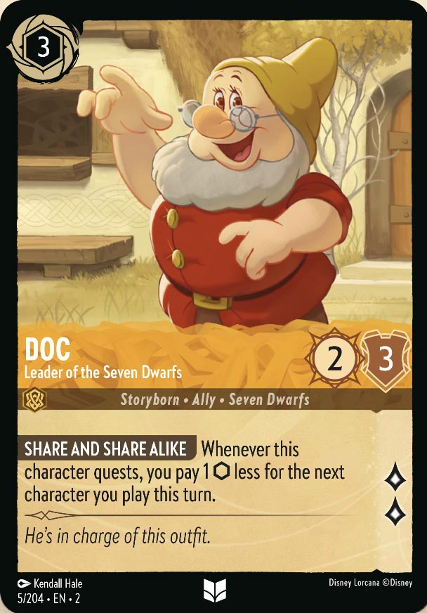 Disney Lorcana TCG: Doc, Leader of the Seven Dwarfs