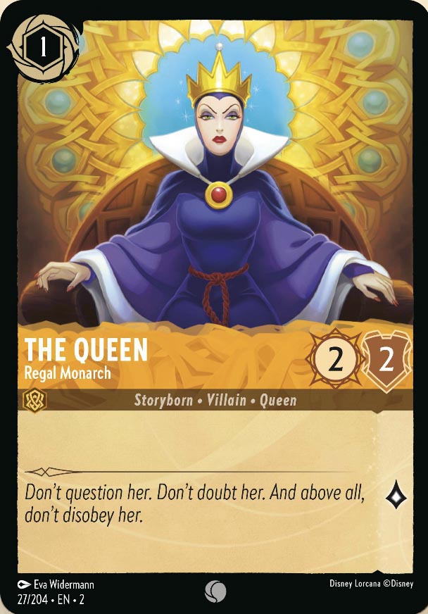 Disney Lorcana TCG: The Queen, Royal Monarch
