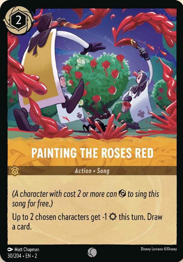 Disney Lorcana TCG: Painting the Roses Red