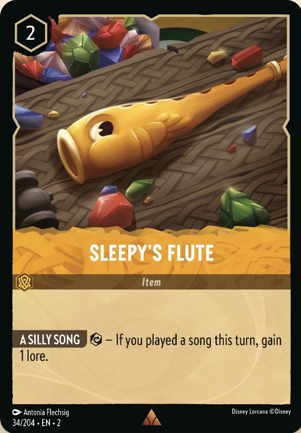 Disney Lorcana TCG: Sleepy's Flute