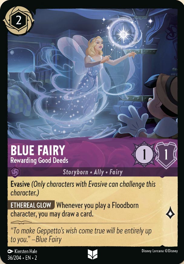 Disney Lorcana TCG: Blue Fairy, Rewarding Good Deeds