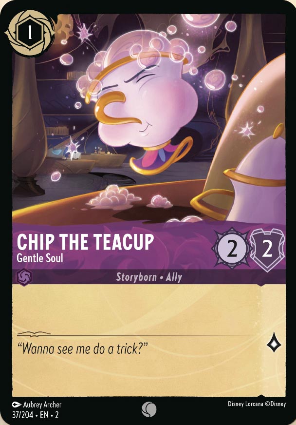 Disney Lorcana TCG: Chip the Teacup, Gentle Soul
