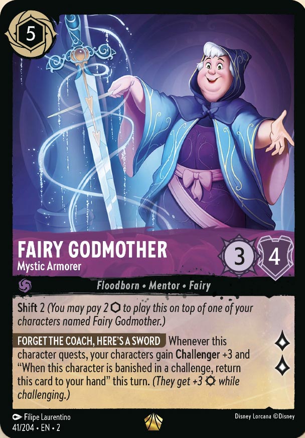 Disney Lorcana TCG: Fairy Godmother, Mystic Armorer