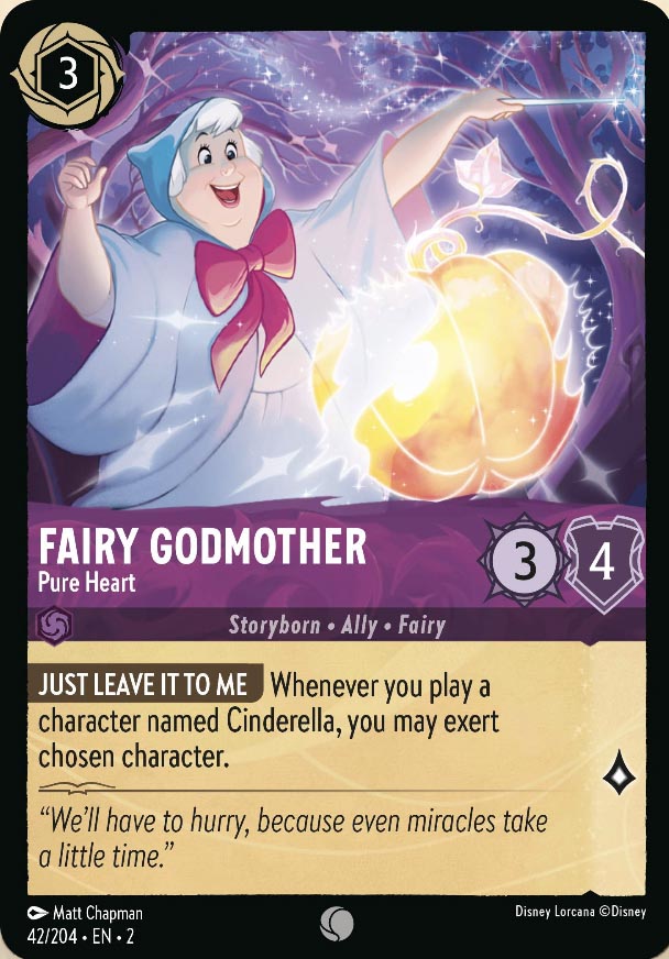 Disney Lorcana TCG: Fairy Godmother, Pure Heart