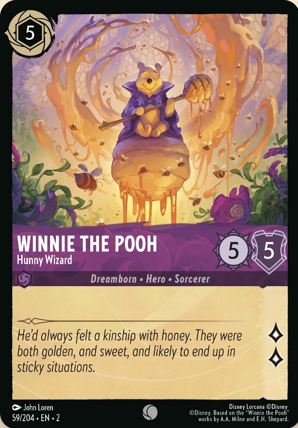 Disney Lorcana TCG: Winnie the Pooh, Hunny Wizard