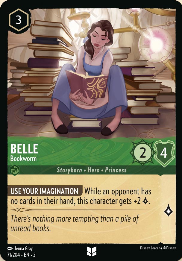 Disney Lorcana TCG: Belle, Bookworm