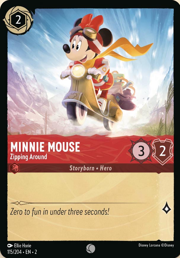 Disney Lorcana TCG: Minnie Mouse, Zipping Around