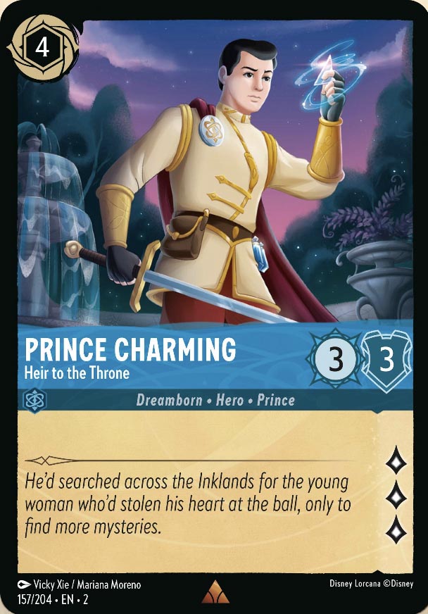 Disney Lorcana TCG: Prince Charming, Heir to the Throne