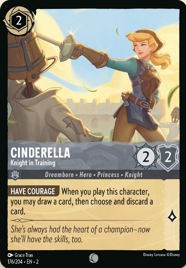 Disney Lorcana TCG: Cinderella, Knight in Training
