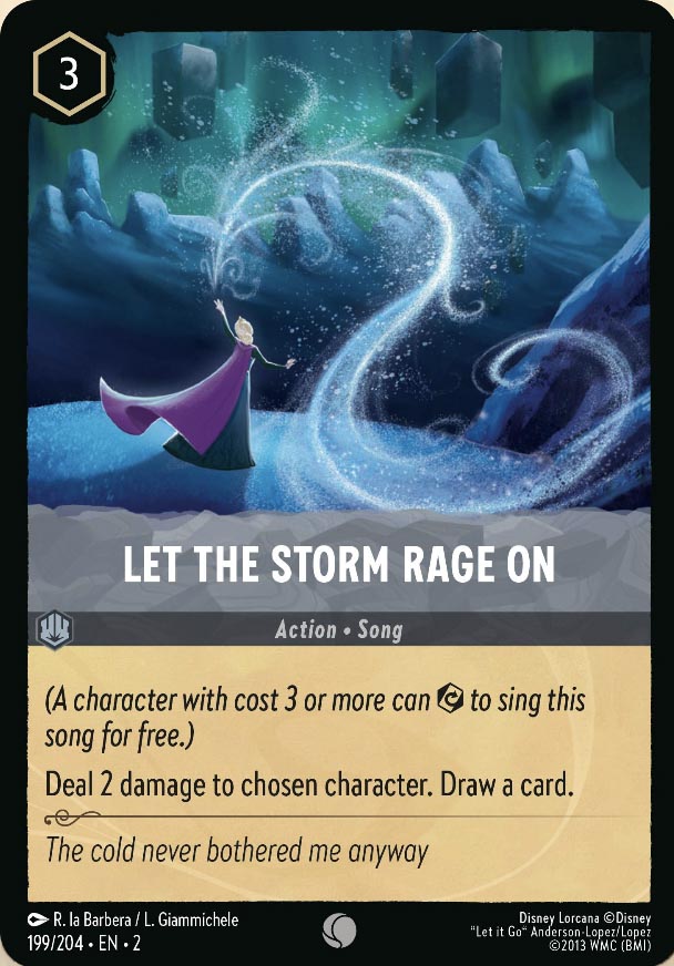 Disney Lorcana TCG: Let The Storm Rage On