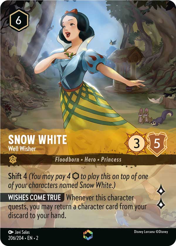 Disney Lorcana TCG: Snow White, Well Wisher