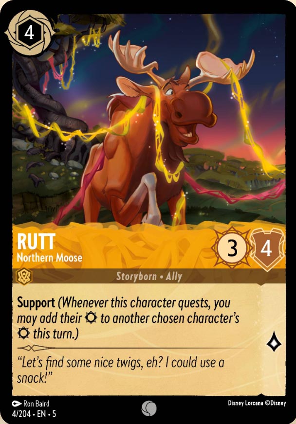 Disney Lorcana TCG: Rutt, Northern Moose