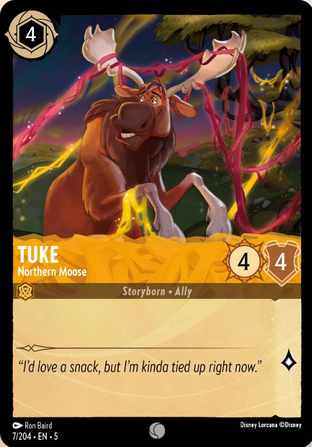 Disney Lorcana TCG: Tuke, Northern Moose