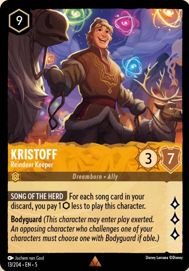 Disney Lorcana TCG: Kristoff, Reindeer Keeper