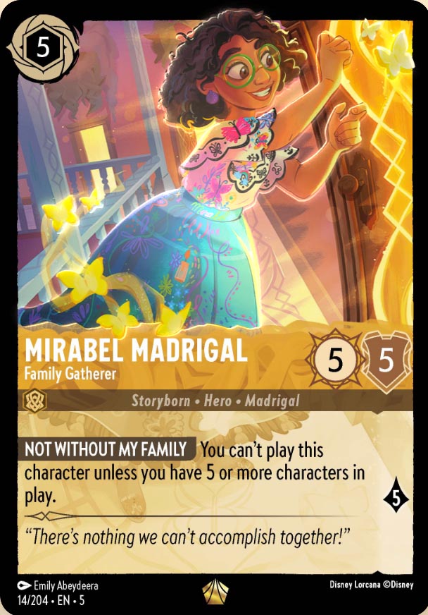 Disney Lorcana TCG: Mirabel Madrigal, Family Gatherer