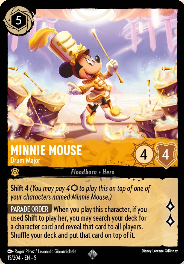 Disney Lorcana TCG: Minnie Mouse, Drum Major