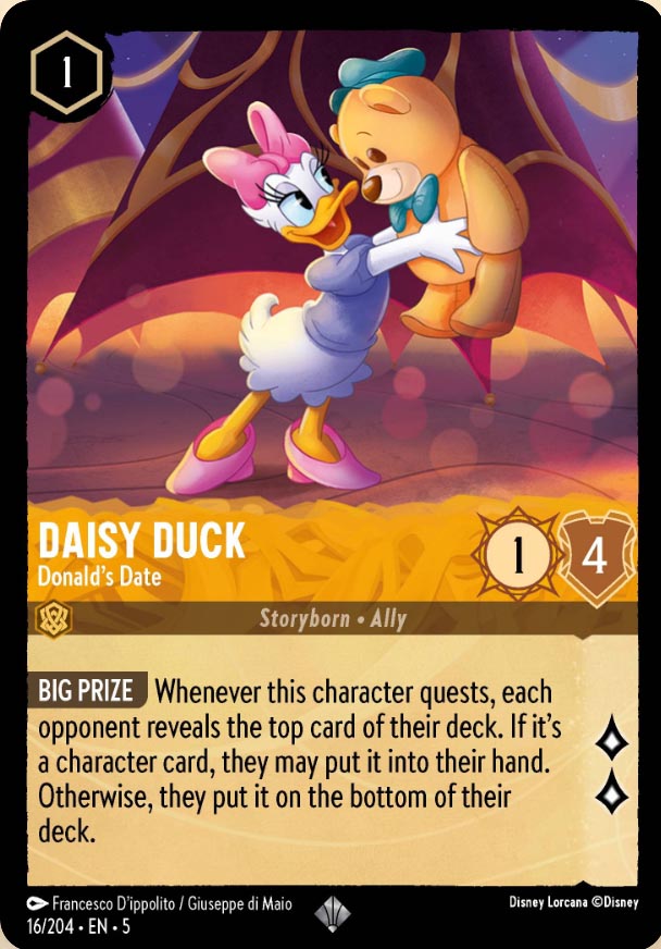 Disney Lorcana TCG: Daisy Duck, Donald's Date