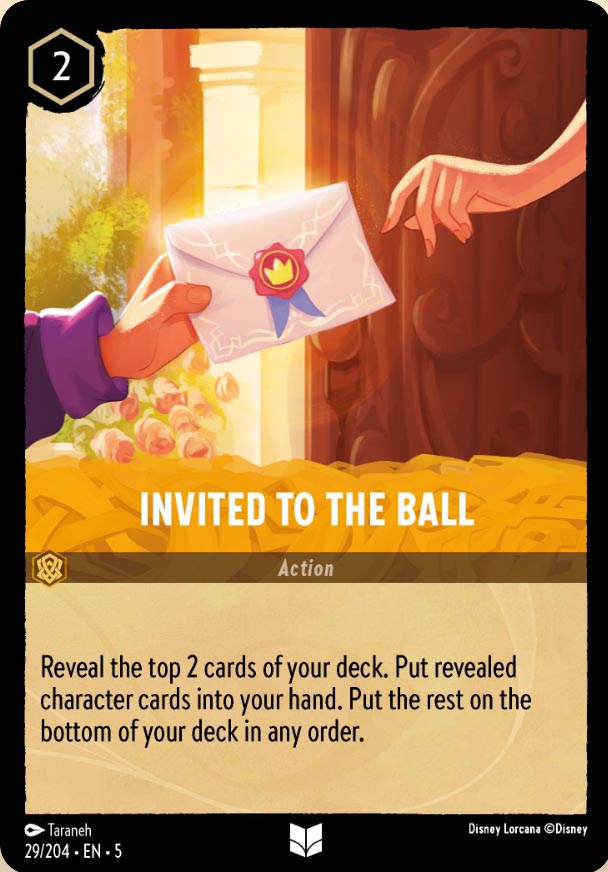 Disney Lorcana TCG: Invited to the Ball