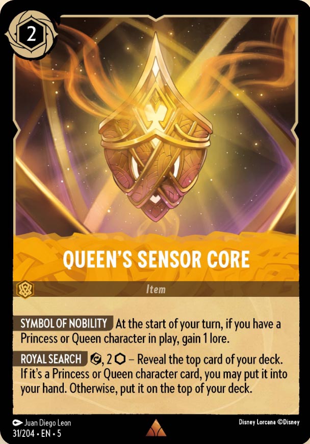 Disney Lorcana TCG: Queen's Sensor Core