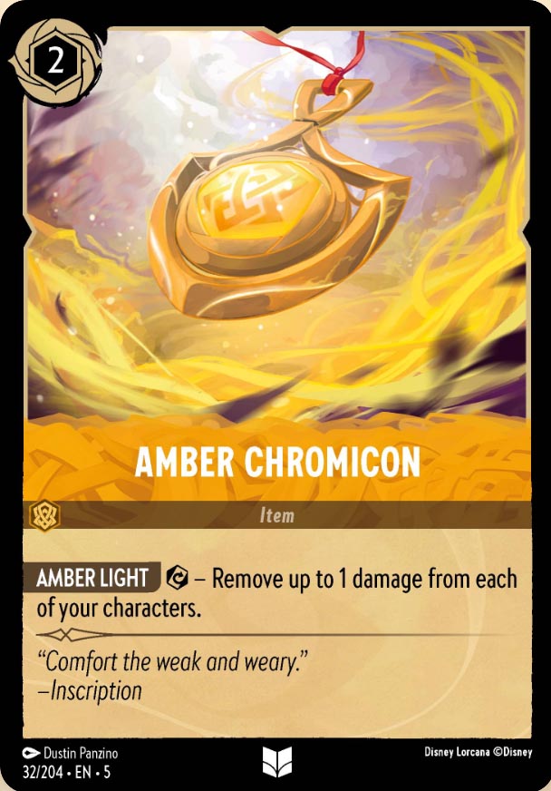 Disney Lorcana TCG: Amber Chromicon