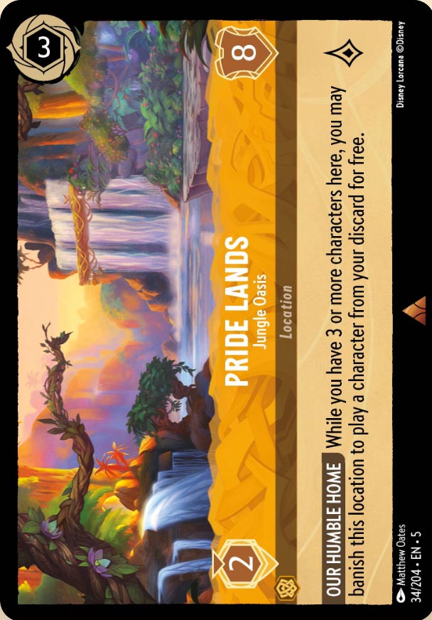 Disney Lorcana TCG: Pride Lands, Jungle Oasis