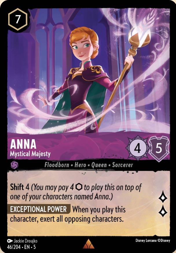 Disney Lorcana TCG: Anna, Mystical Majesty