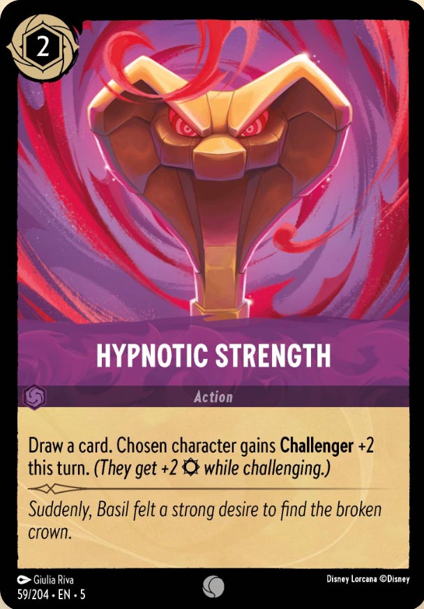 Disney Lorcana TCG: Hypnotic Strength