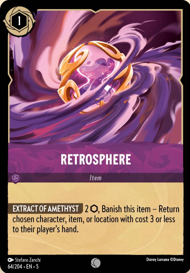 Disney Lorcana TCG: Retrospehere